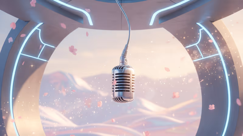 화려한 조명이 비추는 힙합 스테이지와 금빛 왕좌 전경