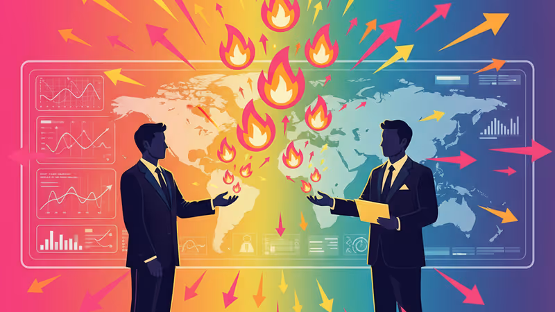 世界地図とデジタルネットワーク、日本経済を象徴するイメージ