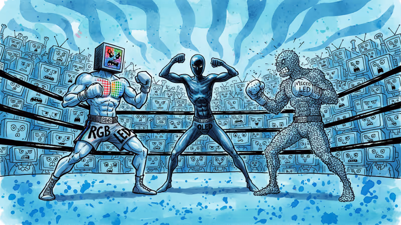 The Display Wars Heat Up: RGB LED Could Challenge OLED's Throne