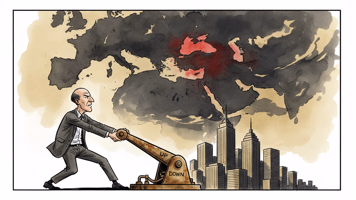 イランの戦火がFRBの利下げを遠ざける