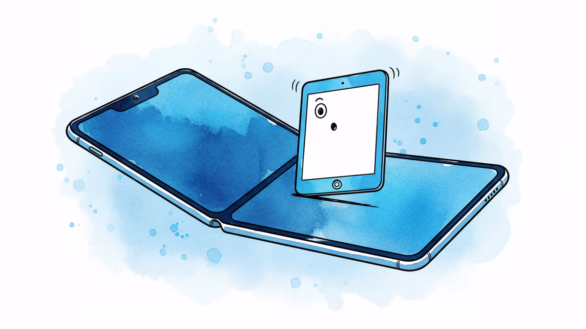 The Foldable iPhone Wants to Be a New Category