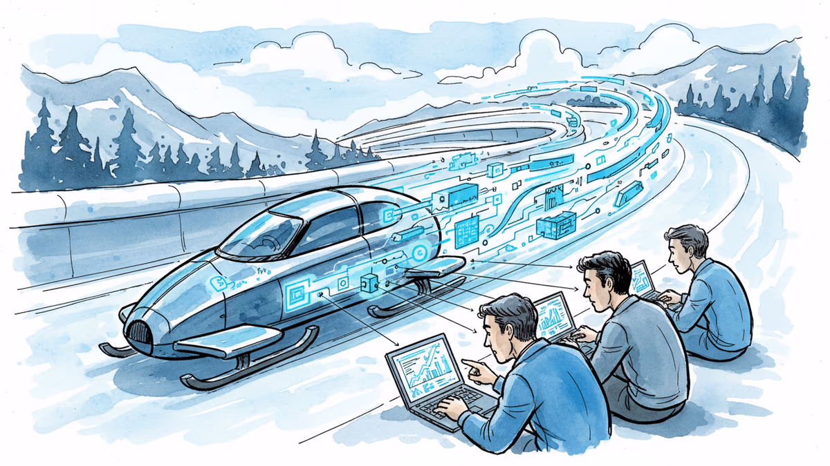 冰上F1的科技革命：AI與碳纖維如何重塑雪橇運動