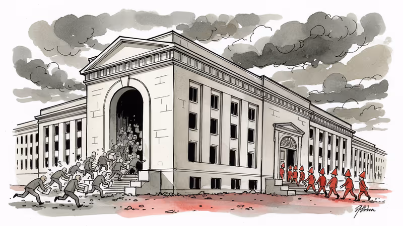 미국 공무원 수십만 명이 떠난 이유