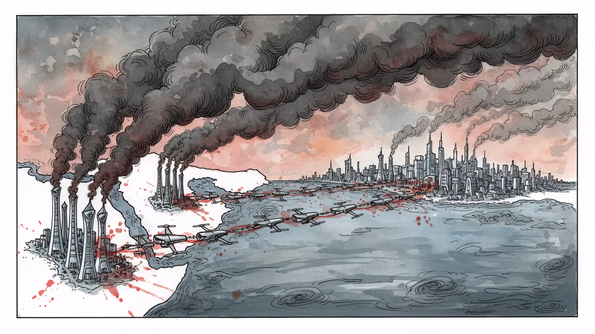 The Gulf Is Burning Now, Too