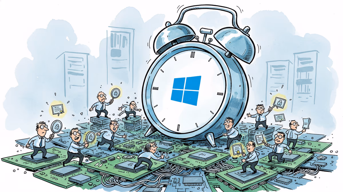 Windows電腦的「隱形期限」將至：安全證書更新背後的深層意義