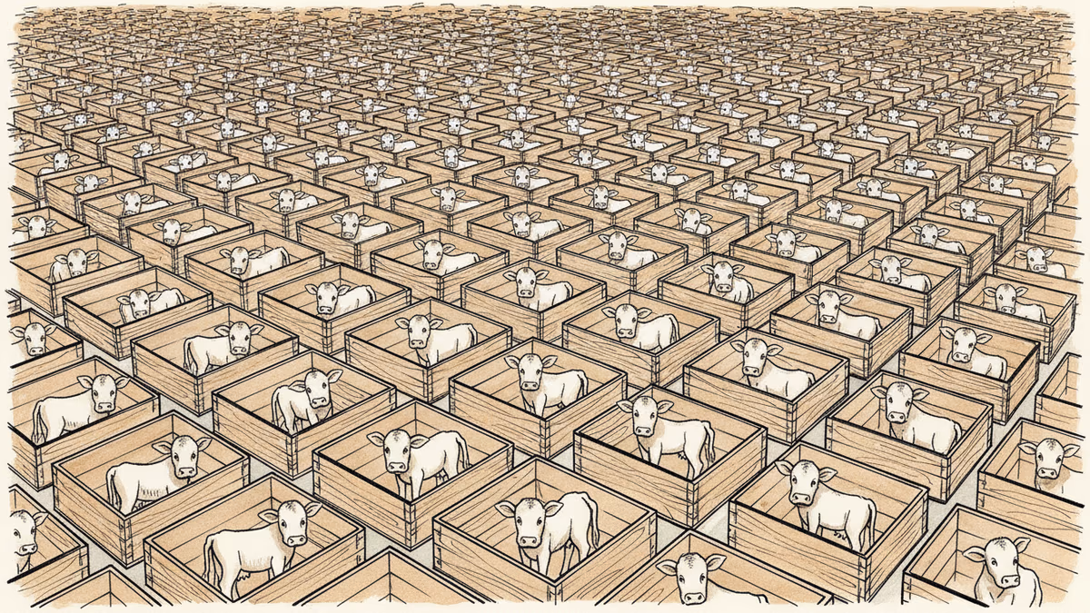 젖소 아기들이 사라진 곳, 거대한 '송아지 농장'의 진실