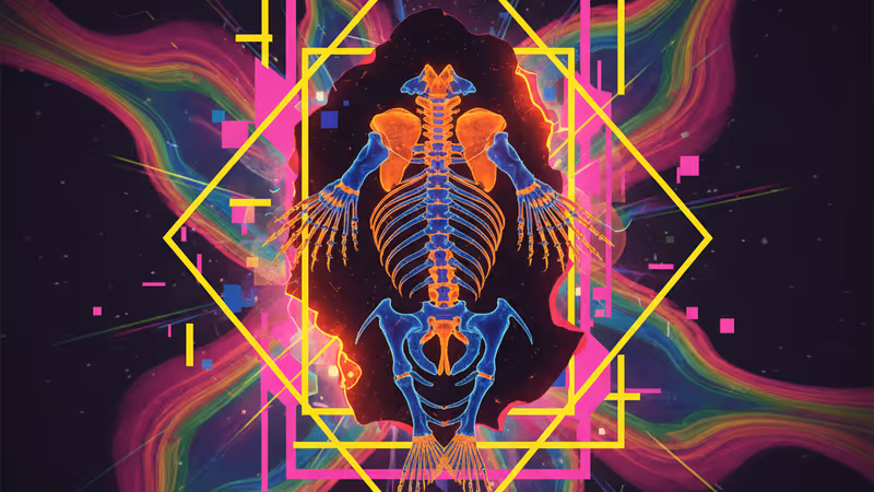 ニコンの顕微鏡写真コンテストで1位を獲得したゼブラフィッシュの画像