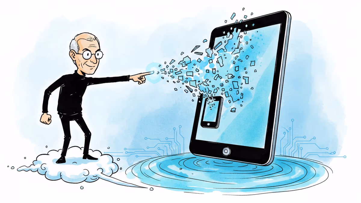 iPhoneの誕生秘話：タブレットから始まった革命の舞台裏