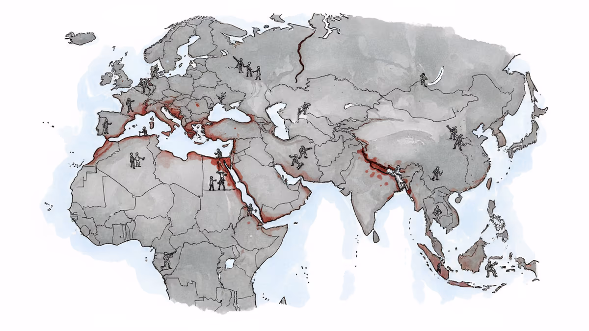 이란 충돌이 남아시아를 흔든다