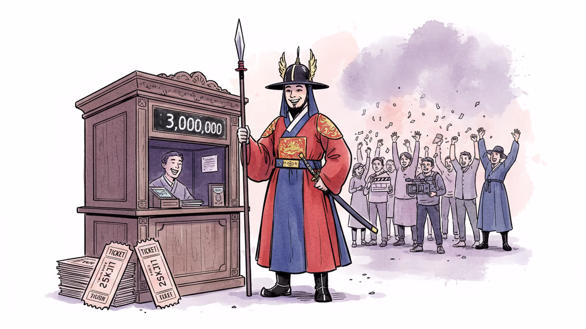 韓国映画「王の護衛」、公開13日で300万人突破