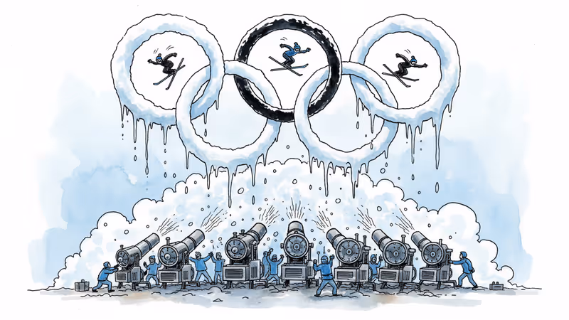 無雪冬奧的未來：2080年代12座前舉辦城市將無法再辦冬奧