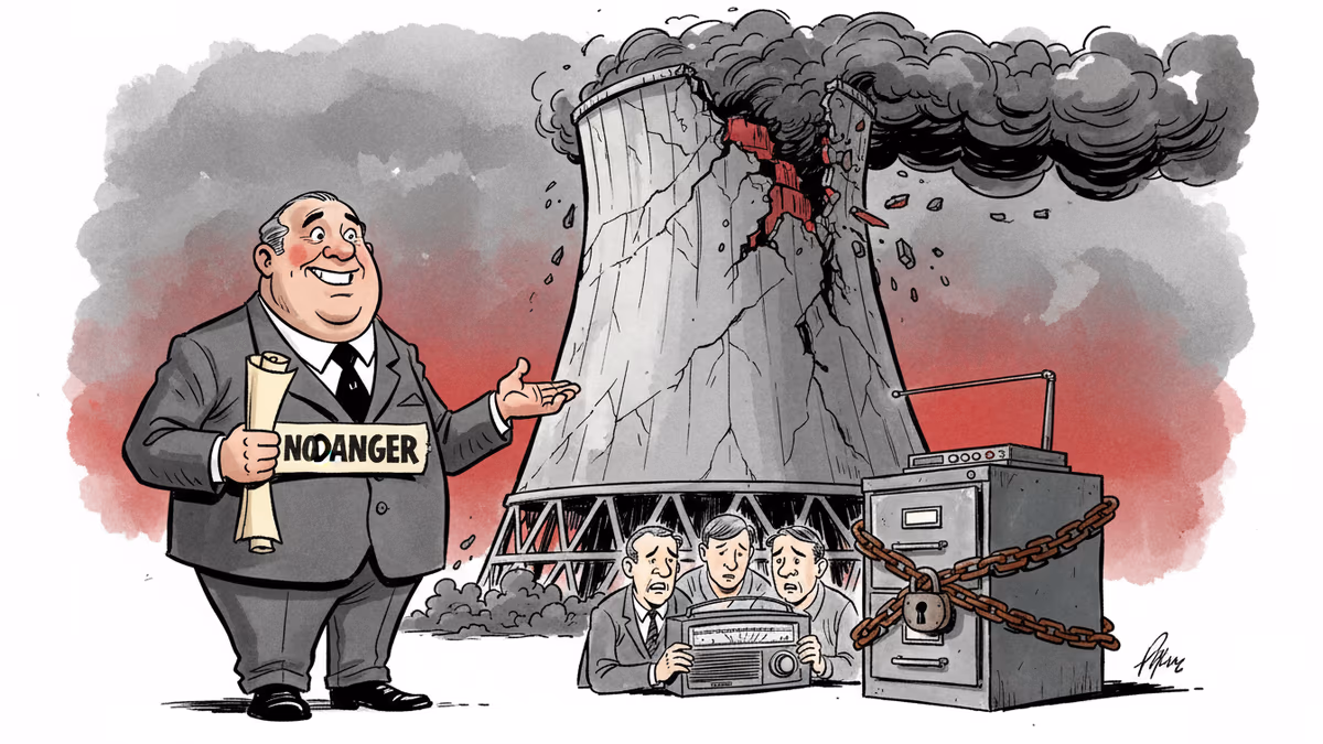 車諾比的謊言：解密文件揭露國家如何設計欺騙