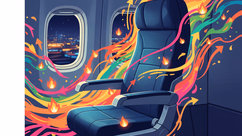 Megan Jewell 機位爭議：拒換座位引發 420 萬次觀看的大辯論