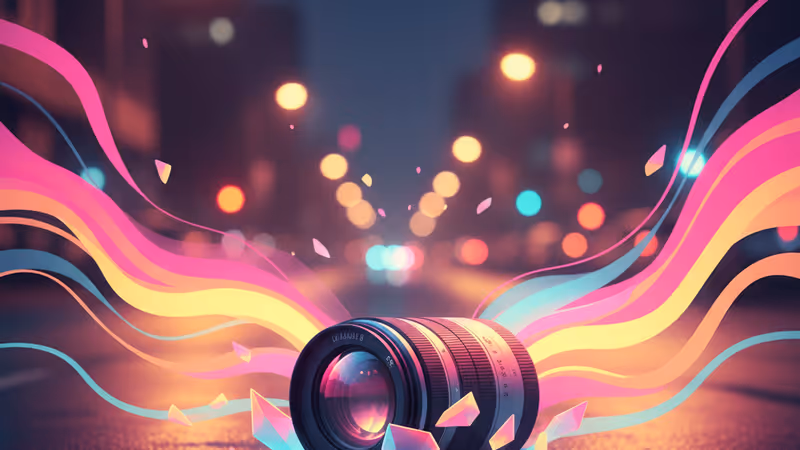 비 내리는 미니애폴리스 거리와 경찰차 사이렌 빛