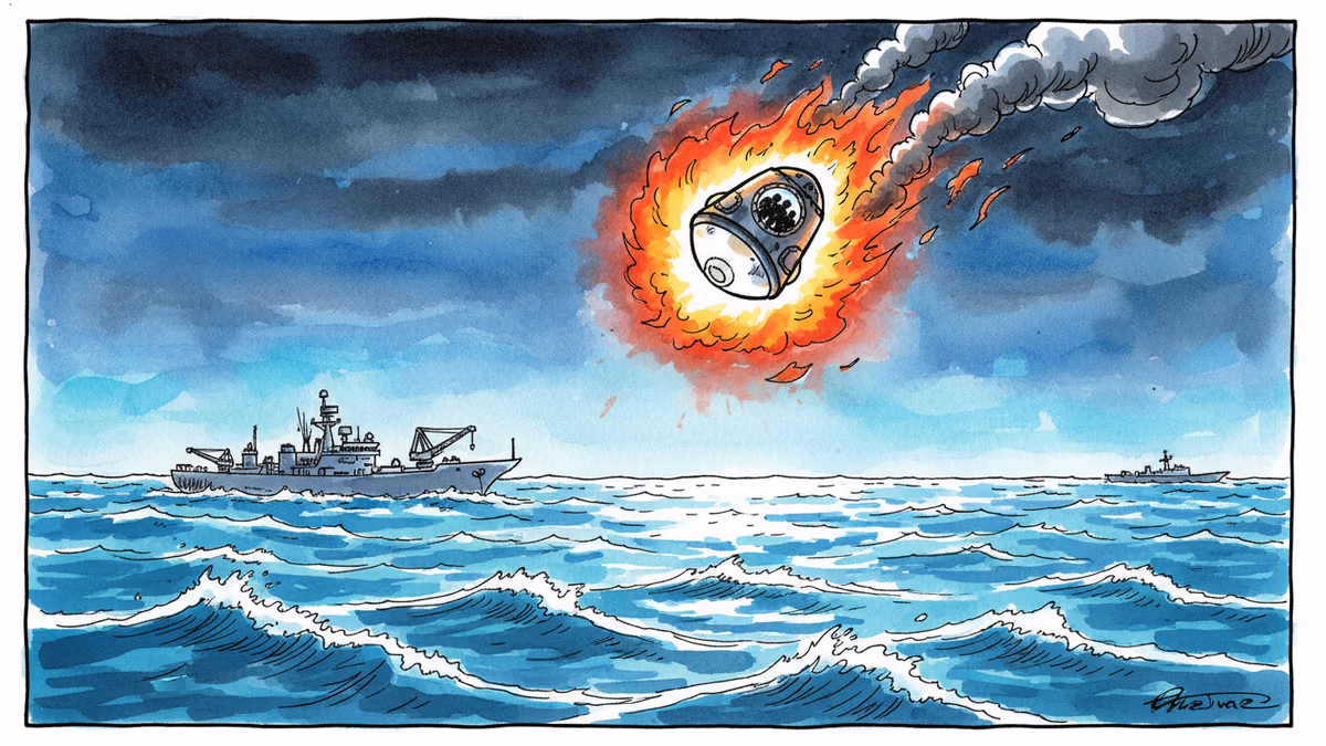 The Most Dangerous 8 Minutes of the Entire Moon Mission