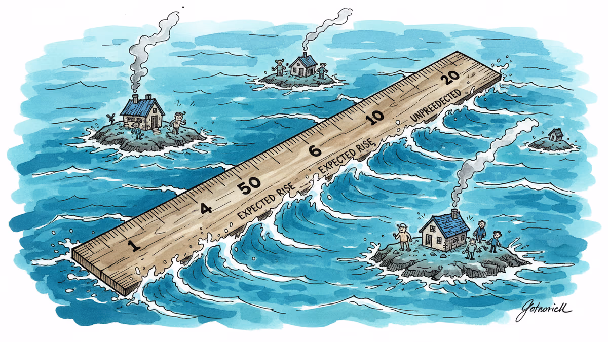 바다가 생각보다 30cm 높다면? 전 세계 해수면 측정 오류 발견