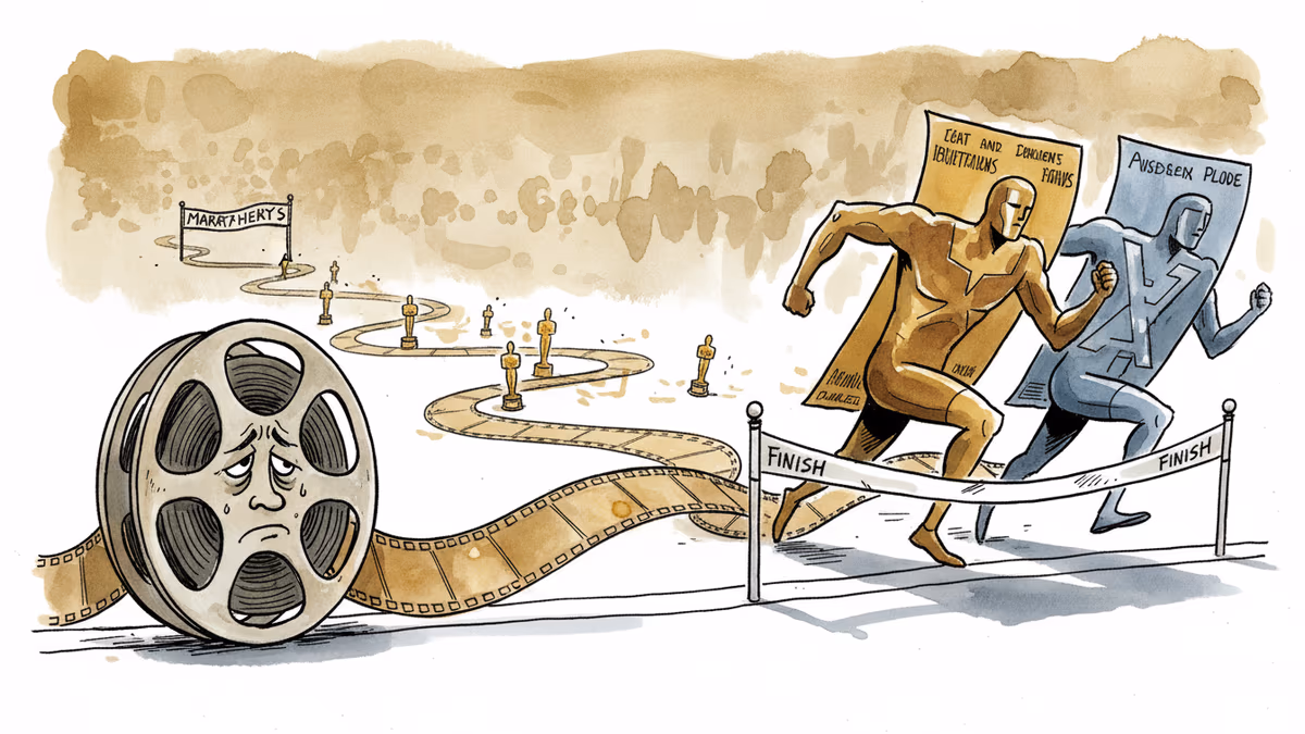 The Oscars Won't End. Maybe That's the Point.