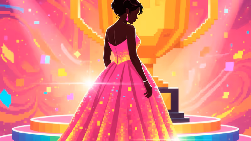 Melissa Leo delivering her acceptance speech at the 2011 Academy Awards.