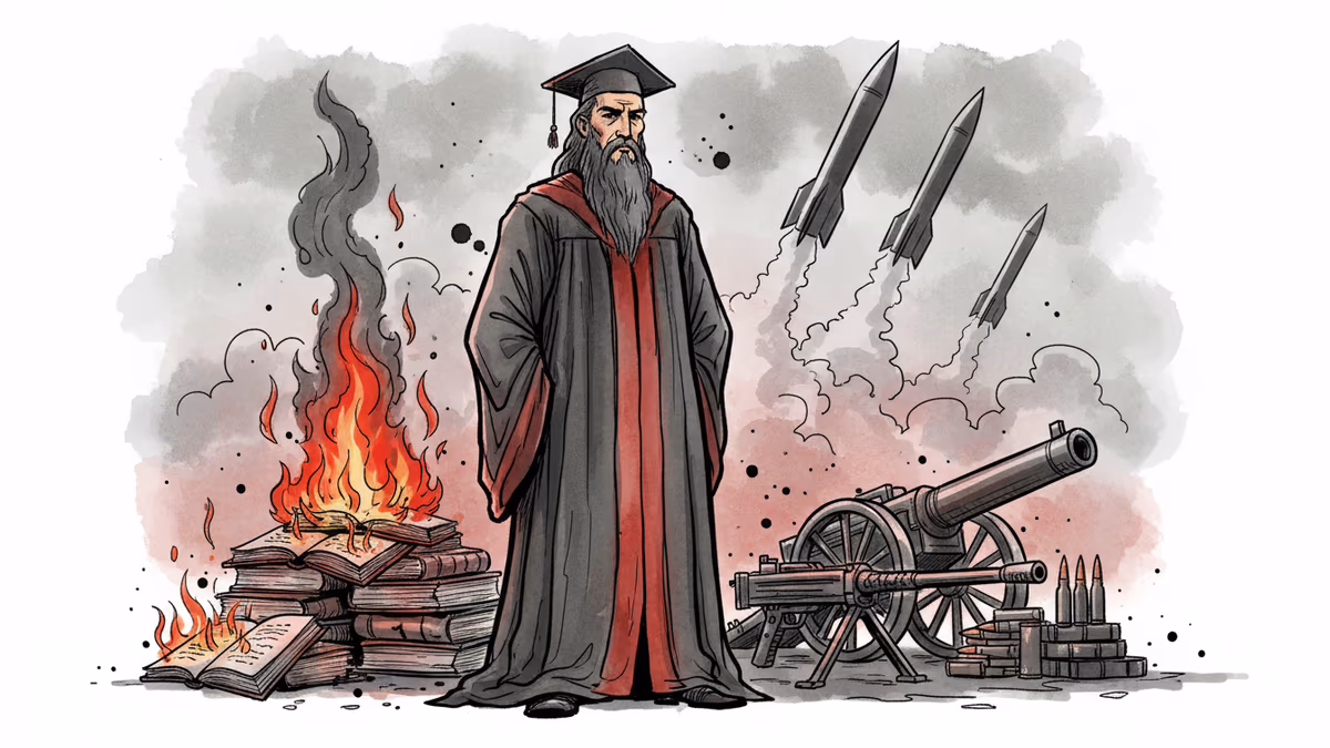 The Philosopher-Turned-Hardliner Now Leading Iran's War Response