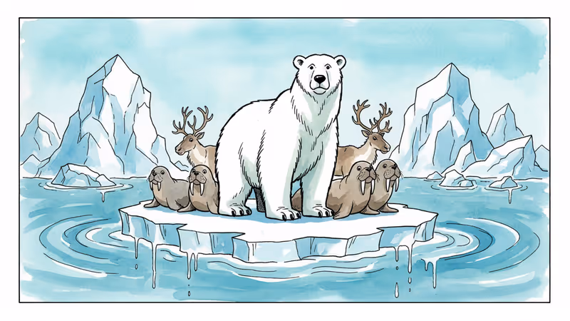 北極グマは本当に気候変動の象徴なのか？