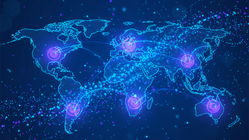 중국 양자 전쟁 무기 개발을 상징하는 서버실 전경