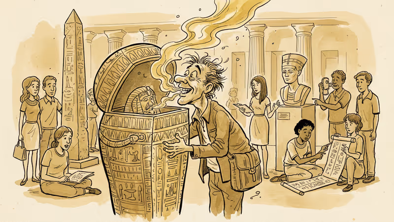 4천 년 전 미라의 향기, 박물관에서 되살아나다