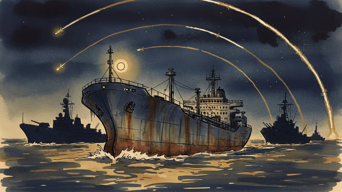 호르무즈 해협이 닫혔다 — 그래도 움직이는 배들