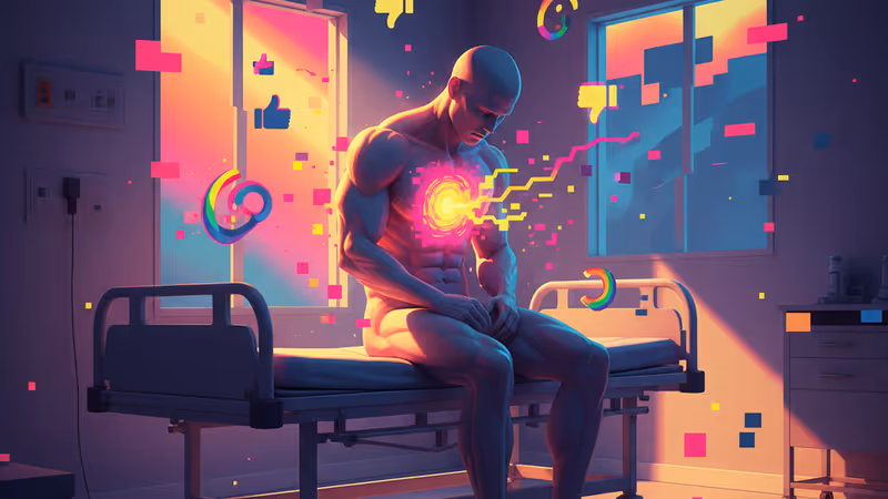 영화 '더 스매싱 머신' 속 고뇌하는 드웨인 존슨의 모습