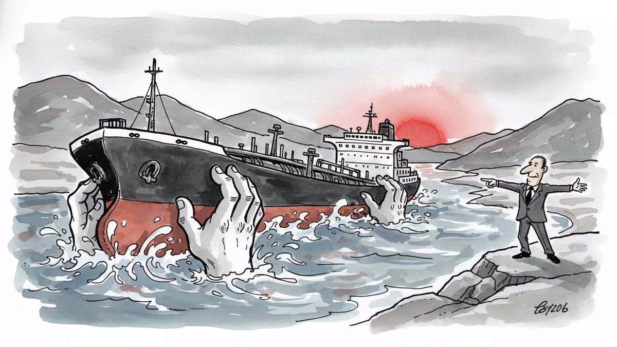 The Strait That Holds the World's Oil Hostage