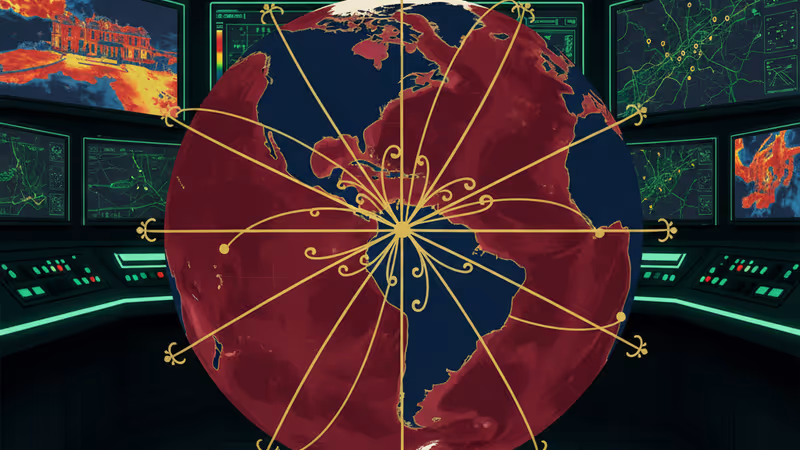 作戦立案に使われた模擬建物の模型と軍事ブリーフィングのイメージ