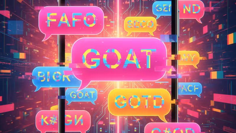 다양한 인터넷 줄임말이 담긴 스마트폰 채팅 화면