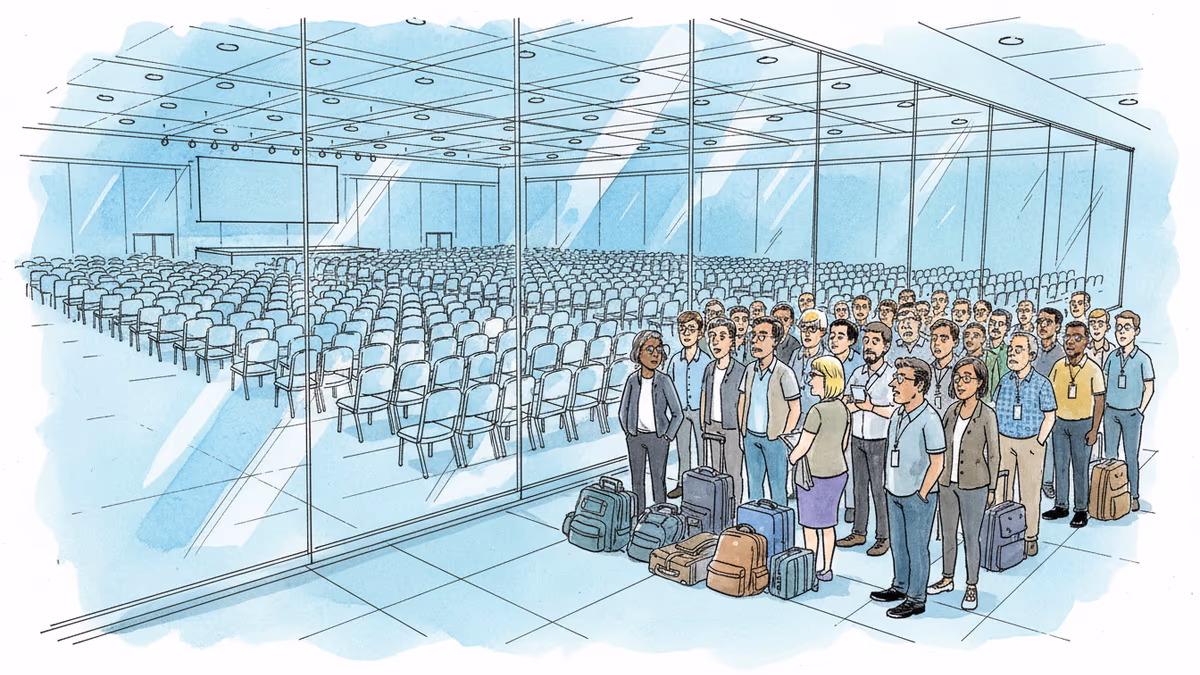 GDC가 텅 비어간다 — 미국이 세계를 밀어내는 방식