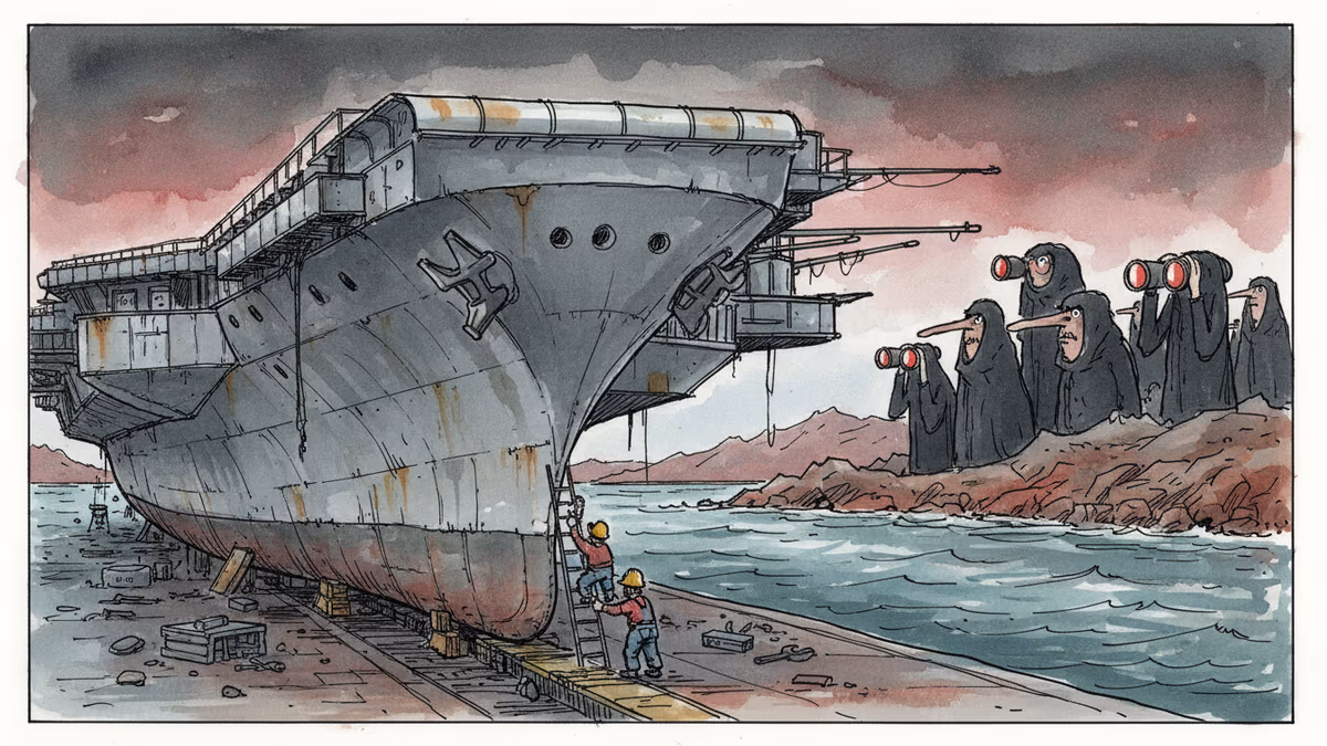 福特號接連出事：美軍「過度延伸」的訊號？