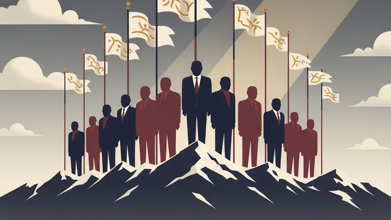 愛爾蘭阿斯隆鎮上成排的拖拉機與抗議貿易協定的標語