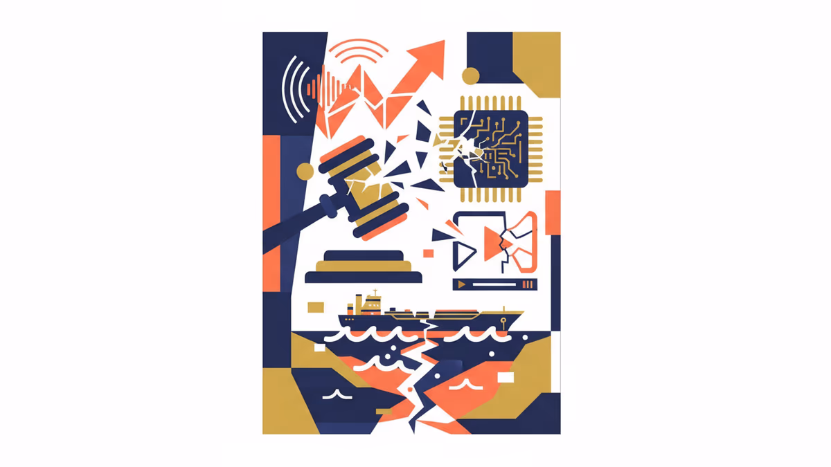 裁判所、市場、海峡――米国の三つの柱が同時に揺れた週