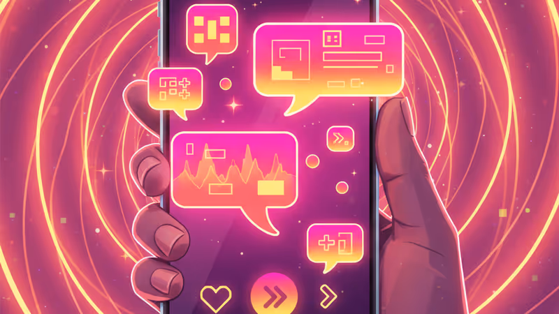 議論を呼ぶ質問が表示されたマッチングアプリを操作するスマートフォンの画面