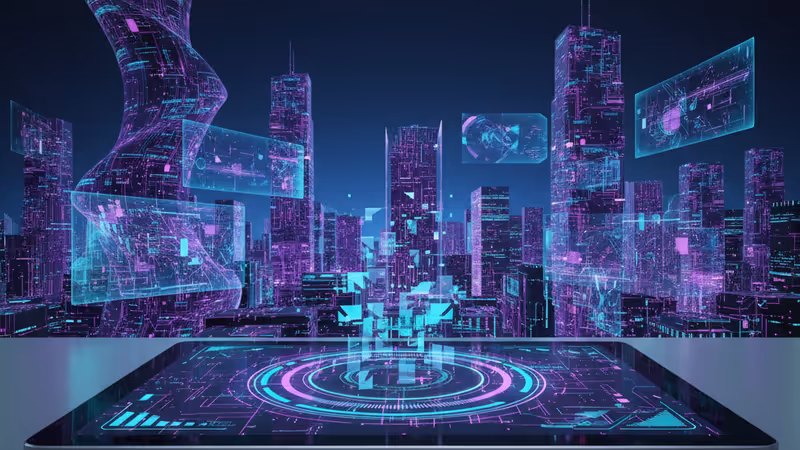 Digital script interface with advanced biometric security overlay