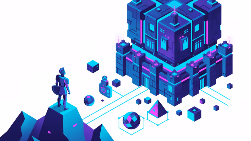 타워본 게임의 배경이 되는 판타지 세계관 이미지