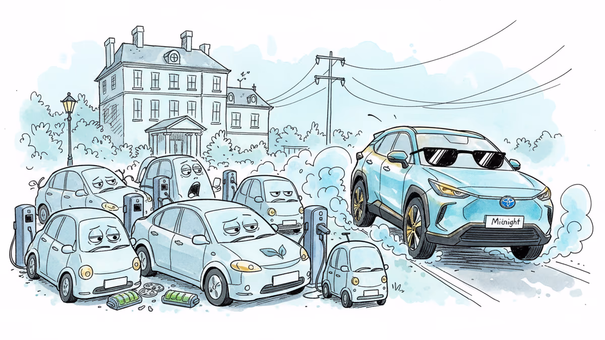 토요타가 전기차 시장에 뛰어든 진짜 이유