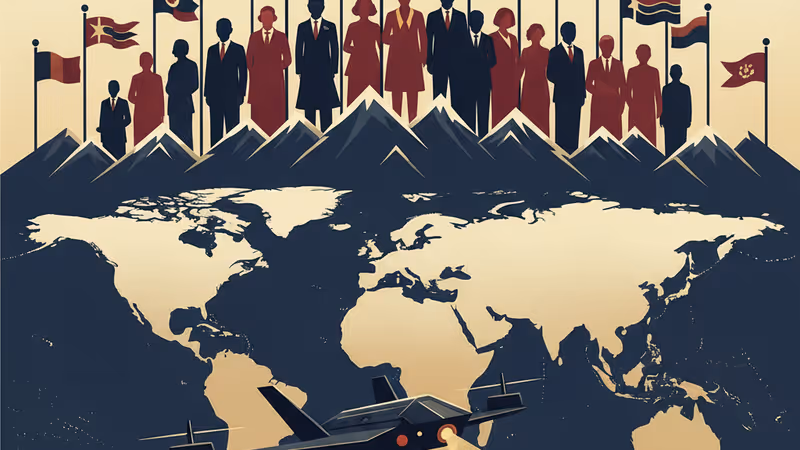 東太平洋での夜間軍事作戦を彷彿とさせる熱感知映像風のイメージ