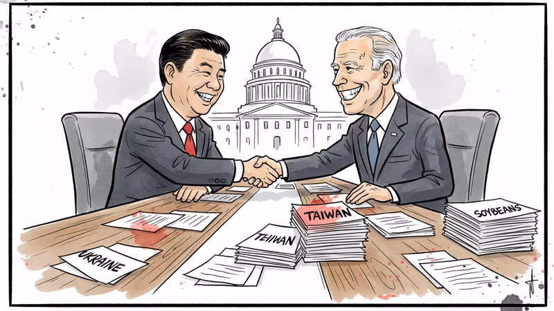 트럼프-시진핑 통화, 대만부터 콩까지 '거래'하다