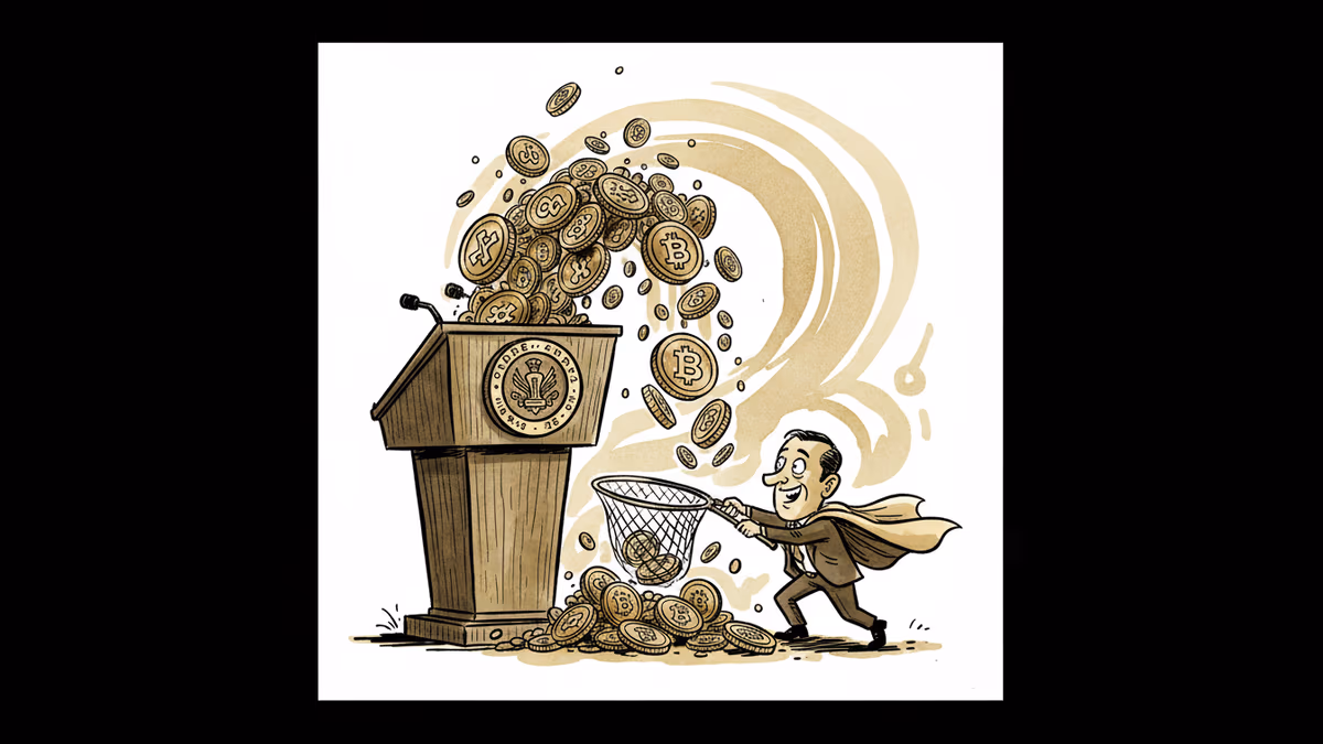 トランプ「クリプト大統領」の限界：2兆ドル蒸発が示すもの