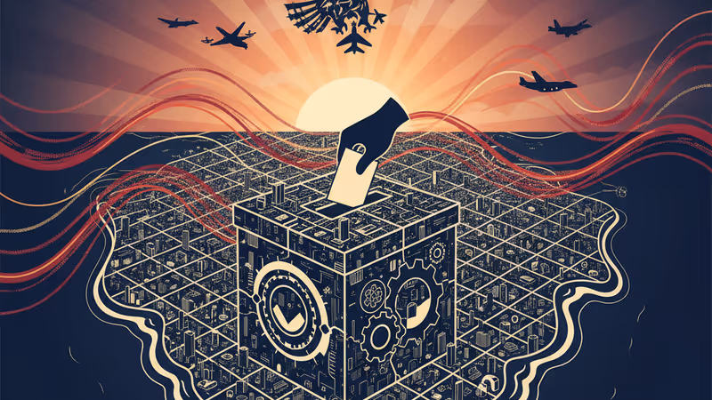 日本海に向けて発射されたミサイルの軌跡と監視画面