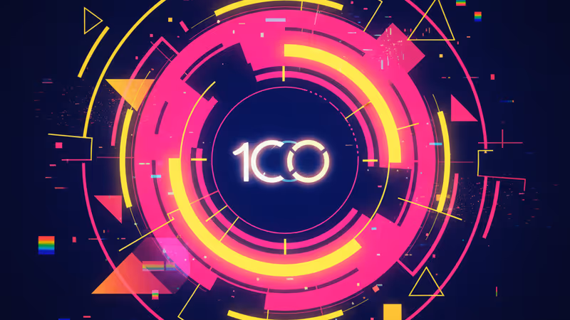 Digital display showing a 100 percent cognitive score