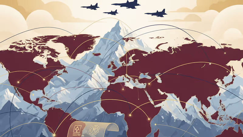 川普與澤倫斯基在達沃斯會談的構想圖