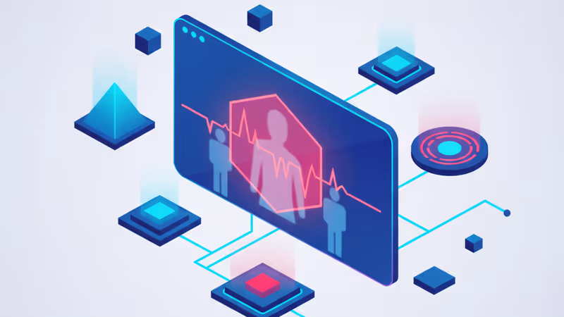 Digital screen warning of fake news regarding Maduro