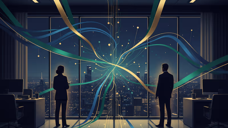 FRBビルと金融グラフが重なるイメージ図