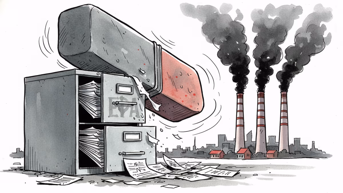 트럼프, 온실가스 '공중보건 위험' 판정 뒤집다