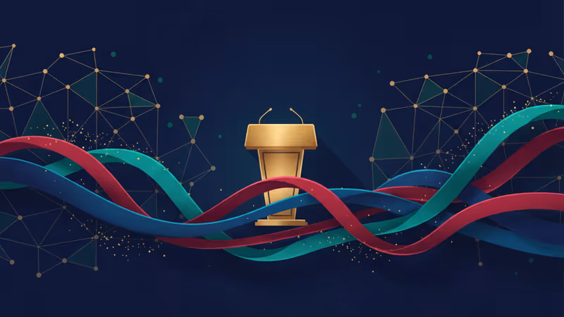 하락세를 나타내는 붉은색 증시 전광판과 경제 지표 그래프