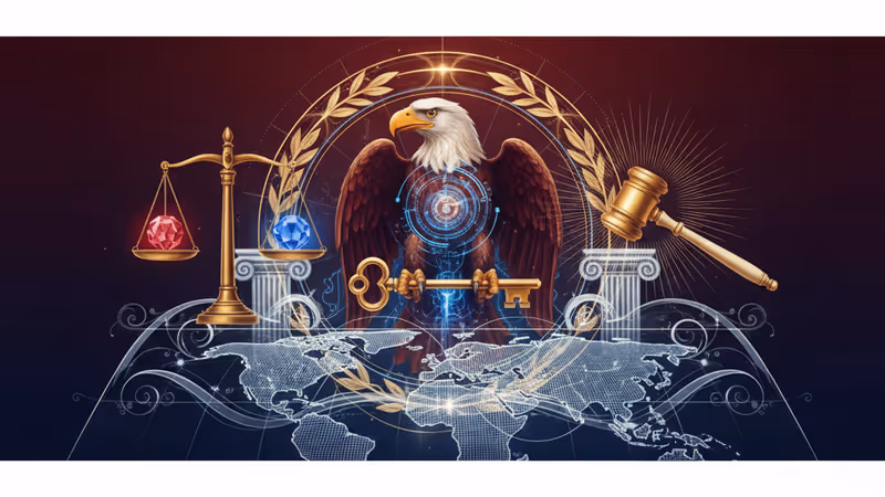 象徵美國外交政策演變的總統標誌與北極地圖